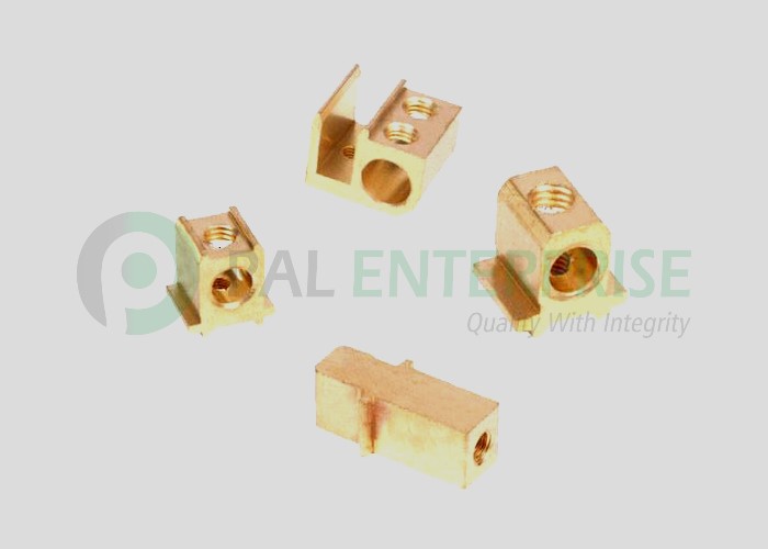 Brass HRC Fuse Contacts